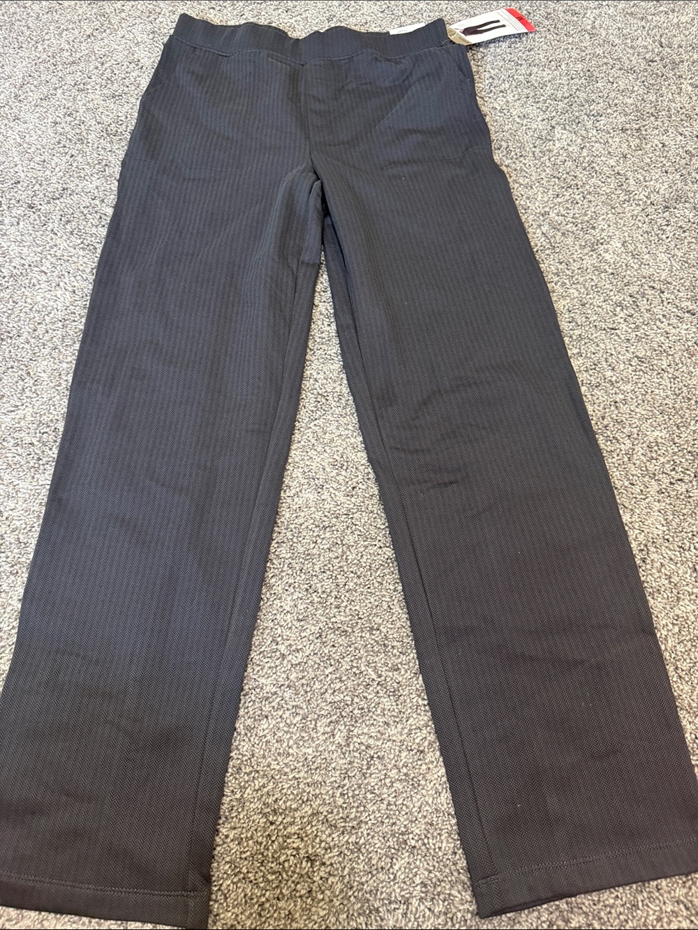 Classic Straight -Leg Women's Pants in Charcoal